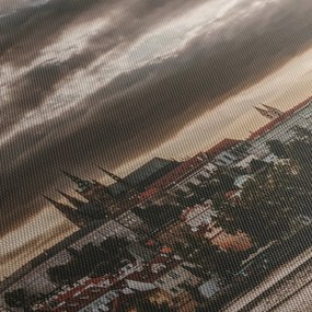 Obraz - zamračená Praha (90x60 cm)