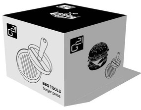 Grilovacie náradie G21 lis na hamburger 635395