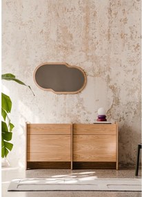 Komoda v dekore duba v prírodnej farbe 146x76x51 cm Hido – noo.ma