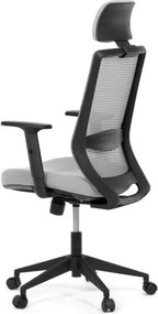 Kancelárska stolička sivá KA-V3329 GREY