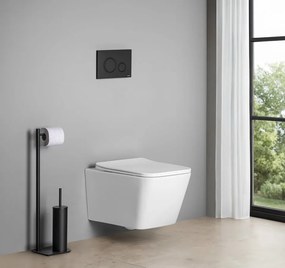 Sapho Sapho, PORTO WC sedátko, SLIM, Soft Close, Easy Take, biela, PZS102V