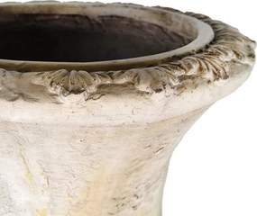 Béžovo-zelený antik kvetináč v barokovom štýle Baroque - 44*44*75 cm