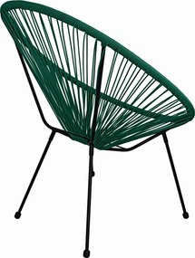 Záhradné kreslo ACAPULCO - zelené