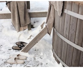 Papuče do sauny Onni S, sivé