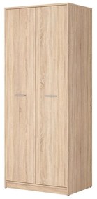 Šatníková skriňa BRW Nepo Plus 33 (dub sonoma) . Vlastná spoľahlivá doprava až k Vám domov. 1098428