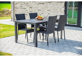 Záhradný stôl s artwood doskou Bonami Selection Viking, 90 x 150 cm