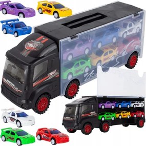 Nákladné auto TIR s 6 vozidlami