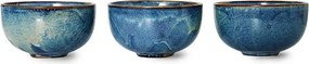 Rustikálne modrá porcelánová miska Chef - Ø 11*6 cm / 260 ml