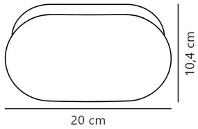 Nordlux - Kúpeľňové nástenné svietidlo FOAM 1xE27/55W/230V IP44 biela