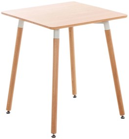 Stôl drevený Viborg 60 natura ~ v75 x 60 x 75 cm