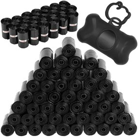 Puzdro na sáčky pre psov BUSTER s rolkami (70 ks)