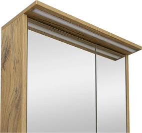 Comodo Zrkadlová skrinka závesná s LED osvetlením Mateo 60 ZS