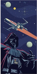 Bavlnená osuška Star Wars – motív Temný pán galaxie - 100% bavlna - 70x140 cm