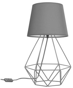 Stolná lampa Milano, 1x textilné tienidlo (výber zo 4 farieb), (výber z 3 farieb konštrukcie), d