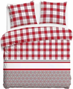 VIANOČNÉ FLANELOVÉ OBLIEČKY FLANELOVE 200X220 CM, 2 KS 70X80 CM VZOROVANÉ