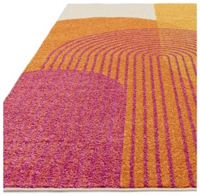 Žlto-oranžový koberec 200x290 cm Muse Orange Retro – Asiatic Carpets