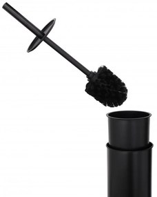 Erga Luki, držiak na toaletný papier a WC kefu 2v1, čierna matná, ERG-YKA-P.LUKI-FB