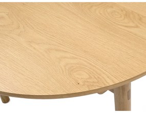 Rozkladací jedálenský stôl v dekore duba 100x190 cm Carno – Unique Furniture