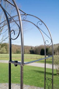 Oblúk na ruže Mel s bránkou - Bronzová