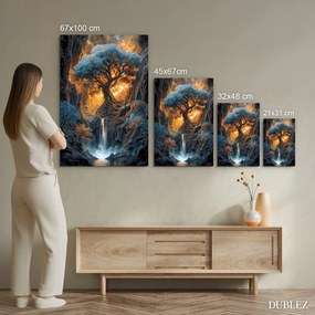 DUBLEZ | Drevený obraz stromu života - Spomienky predkov