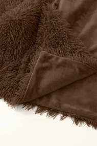 Deka YETI hnedá Rozmer: 200x220 cm