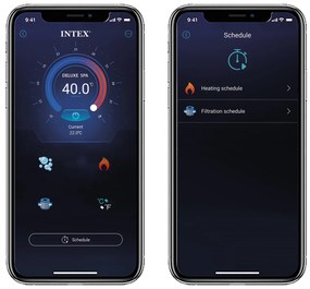 Intex | Bazén vírivý nafukovací Pure Spa - Bubble Greywood Deluxe AP 6 | 11400255