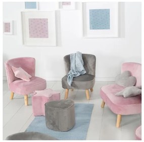 roba Detské kreslo (scandi, sivá)  (100397115)