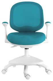Detská rastúca stolička Neoseat KIDDY ONE — látka, tyrkysová