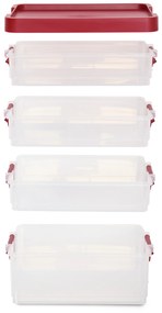 Stohovateľné dózy na udržiavanie čerstvosti