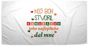 Sablio Uterák Keď Boh stvoril kamarátov - 50x100 cm