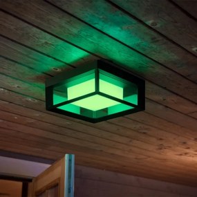 Philips 17438/30/P7 - LED RGB Vonkajšie svietidlo Hue ECONIC LED/15W/230V IP44