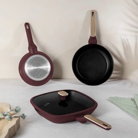 BerlingerHaus Súprava panvíc s titánovým povrchom Leonardo Nordic, 3+1 ks