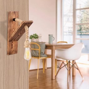 Nástenné svietidlo v prírodnej farbe Erebos – Opviq lights