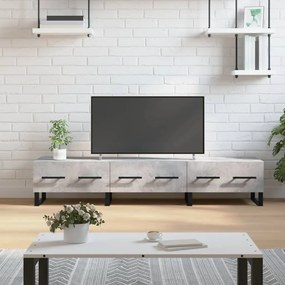 TV skrinka, betónovo sivá 150x36x30 cm, kompozitné drevo 829176