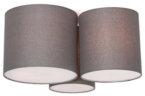 Moderné stropné svietidlo taupe 3 svetlá - Multidrum