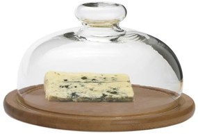 Trendglas Jena poklop s bambusovým tanierom Cheese Dome 21 cm