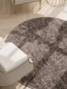 Koberec Elle Decoration BRILLIANCE Prisma béžový kruh