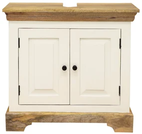 furniture-nabytek.cz - Drevená skrinka pod umývadlo masív 70x65x35 z mangového dreva