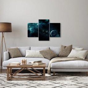 Obraz - Život vo vesmíre (90x60 cm)