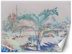 Gario Fototapeta Tropický pastelový strom - Andrea Haase Materiál: Vliesová, Rozmery: 200 x 140 cm