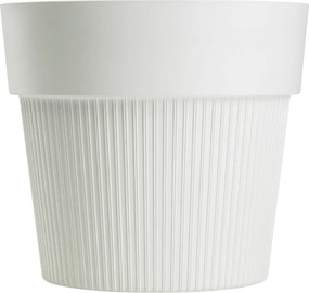 PLASTOVÝ KVETINÁČ SILVA LINE 13X11,5 CM KRÉMOVÁ