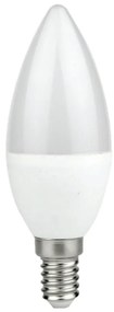 Ecolamp LED žiarovka E14 studená 6500k 7w 600 lm sviečka