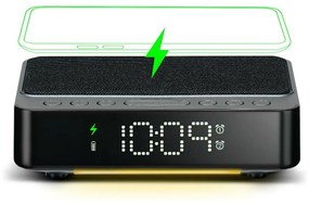 Sencor Digitálny rádiobudík s bezdrôtovou nabíjačkou