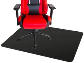 Podložka pod stoličku 120x90 cm čierna