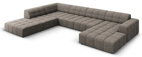 Tmavosivá rohová pohovka (ľavý roh/do tvaru "U") Chicago – Cosmopolitan Design