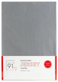 JERSEY PRESTIERADLO 220X240 CM, VÝŠKA 30 CM SIVÉ
