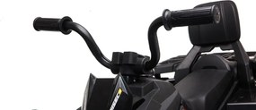 LEAN CARS Elektrická štvorkolka pre deti JC333 čierna