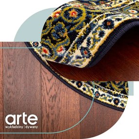 Koberec Agnella Standard Laurus granátový ovál