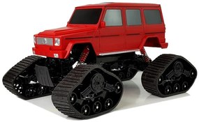 LEAN TOYS Terénne vozidlo 4x4 1:12 RC - červené