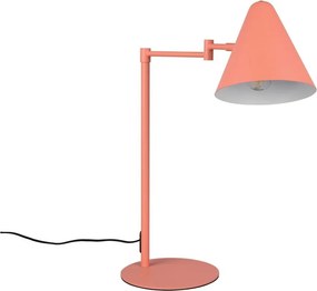Oranžová stolová lampa s ohýbateľnou konštrukciou (výška 50,5 cm) Cosima – Trio